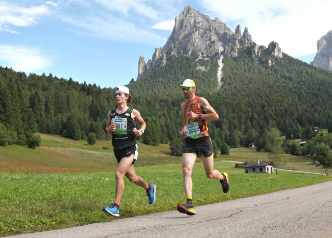 Italo Cassol e Barbara Bani battono tutti alla Primiero Dolomiti Marathon