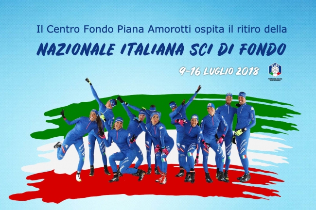 Al Centro Fondo Piana Amorotti il ritiro estivo della Nazionale Italiana di Sci di Fondo