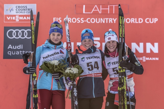 A Lahti nelle gare in alternato vincono Aleksey Poltoranin  e Krista Parmakoski