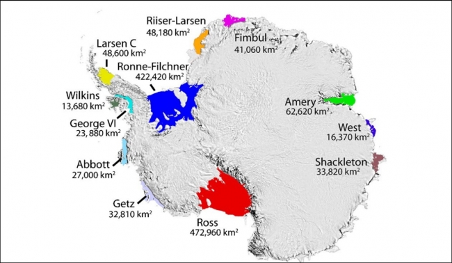 La più grande delle piattaforme di ghiaccio della penisola Antartica sta collassando