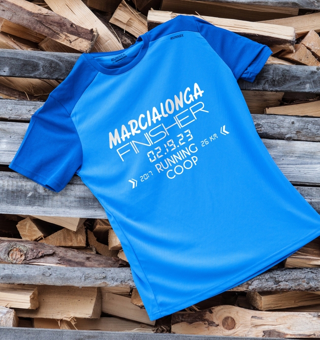 Marcialonga Cycling e Running, t-shirt finisher in regalo per le donne